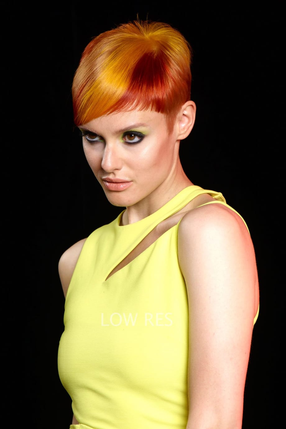 Color How-To: Neon/Nude Contrast