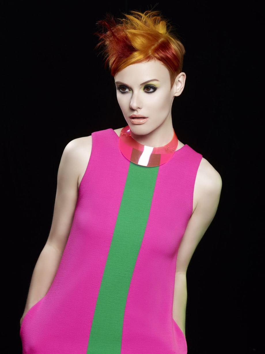 Neon/Nude Contrast