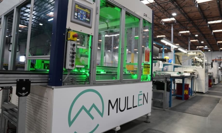 The inside of Mullen's Fullerton facility.