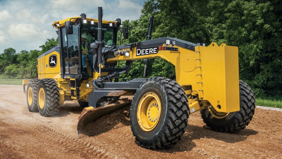 John Deere Enhances GP-Series Motor Graders