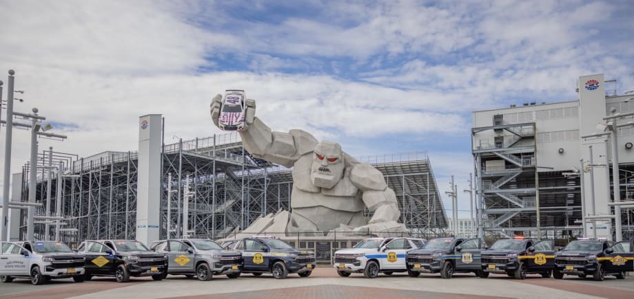 Delaware State PD Celebrates Centennial with Retro Vehicles