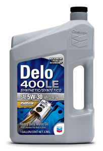 Chevron Adds Delo 400 LE Synthetic 5W-30