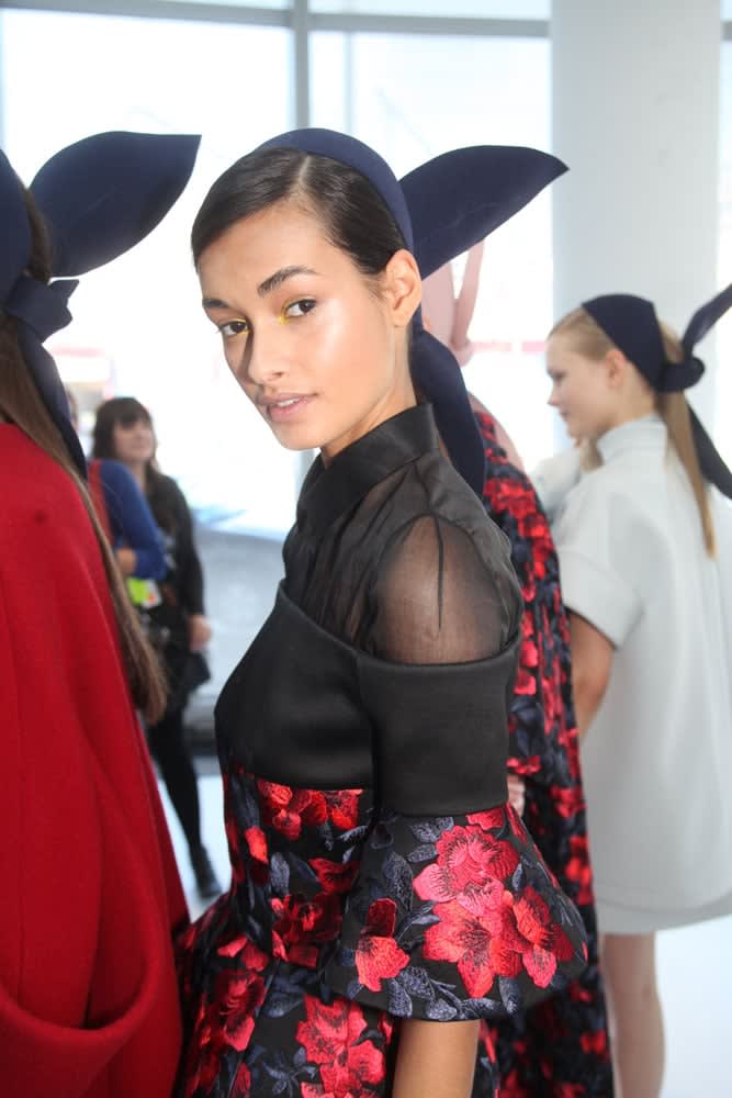 NYFW: Beauty At Delpozo