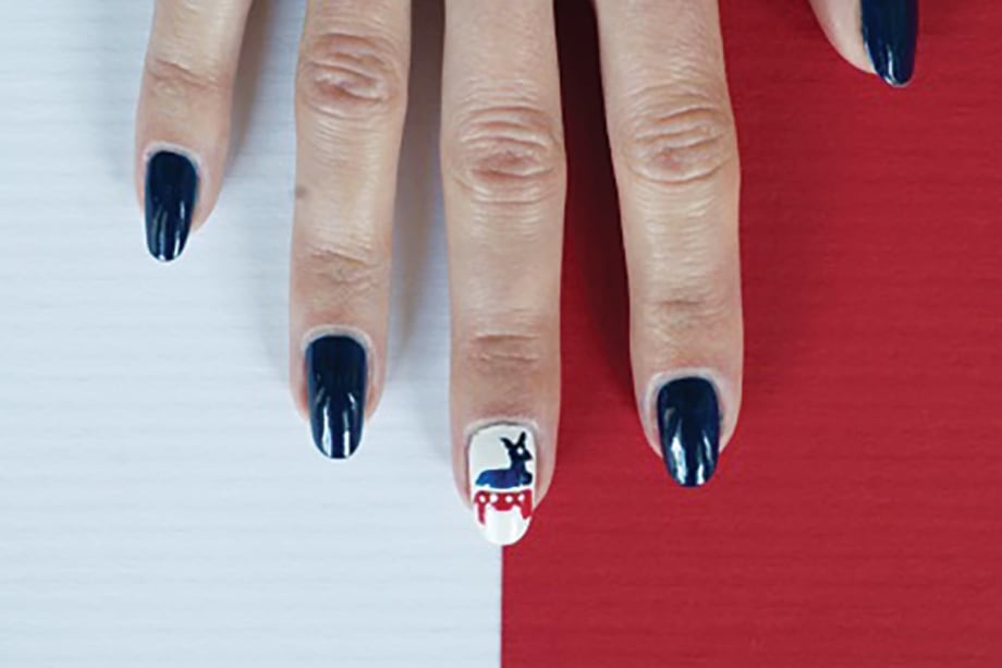 Election Nail Art: Hillary Clinton, Bernie Sanders, and Donald Trump Nails