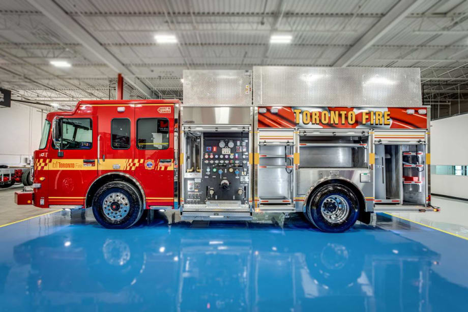 Fire Trucks' Auxiliary Power Units Reduce Idling