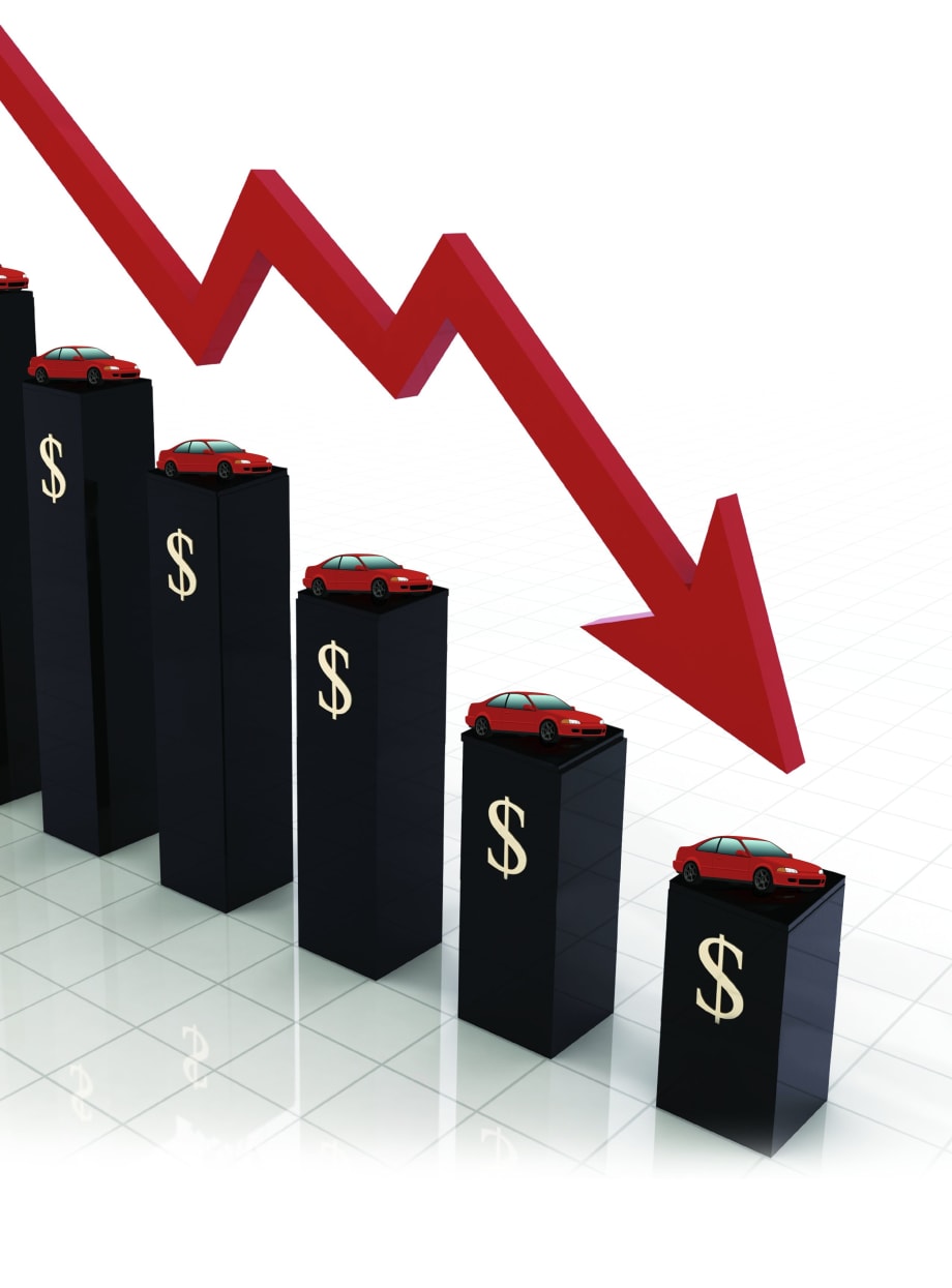 Depreciation Decreases in 2011