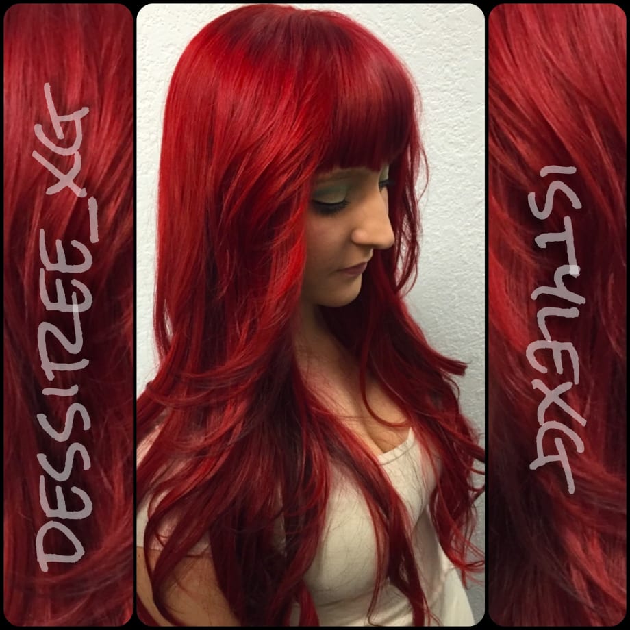 COLOR CORRECTION: Faded Whatever to Smokin' Red HOT!