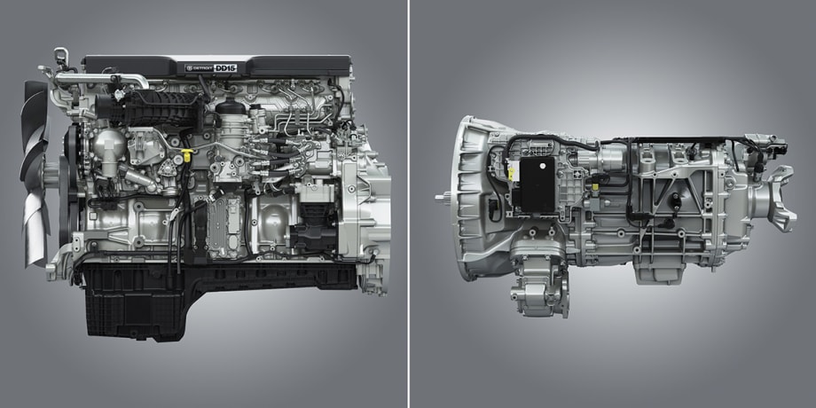 Detroit Expands DT12 Transmission Lineup, Re-engineers DD15 Engine for Better Fuel Economy