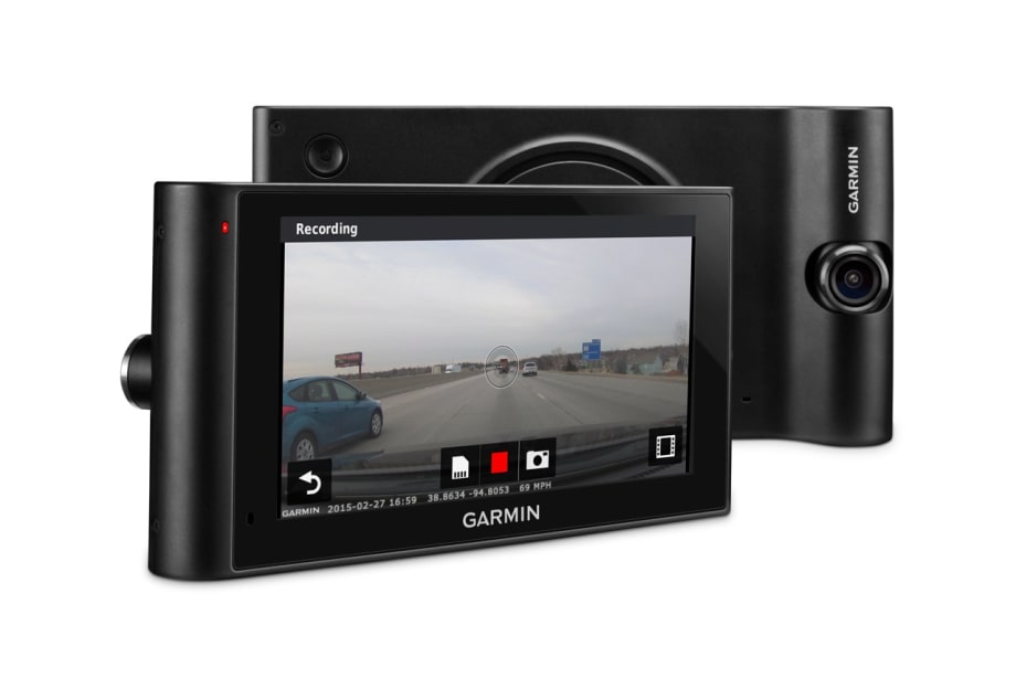 Garmin Navigator Has Built-In Dash Cam