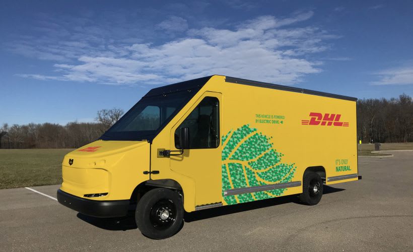 DHL Adds Electric Delivery Vans to U.S. Fleet