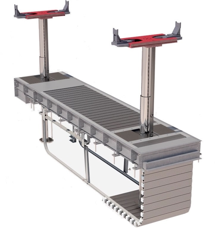 Diamond Lift with Continuous Recess System