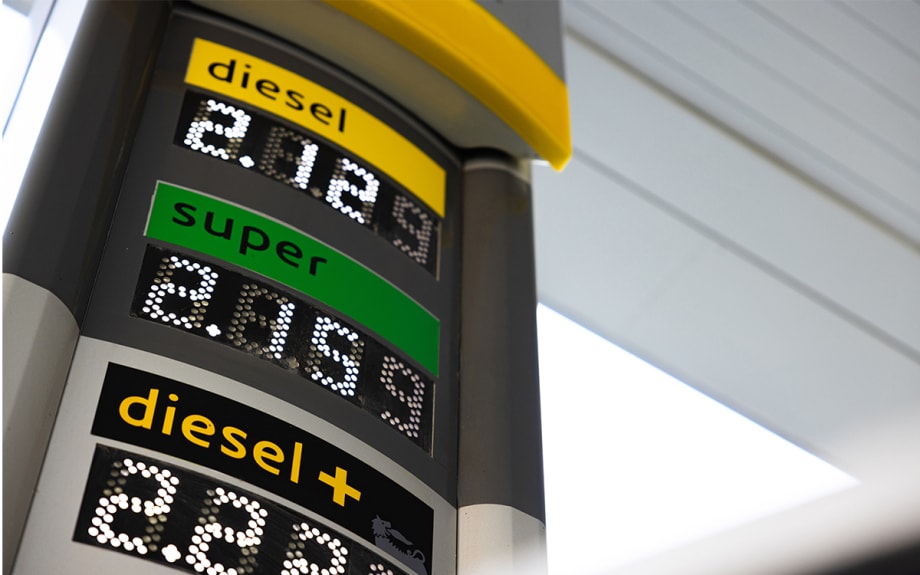 Diesel Fuel Prices Starting to Fall