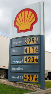 Diesel Reaches Highest Price Since Summer 2008