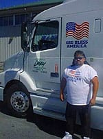 Digby Truck Line Displays Patriotism