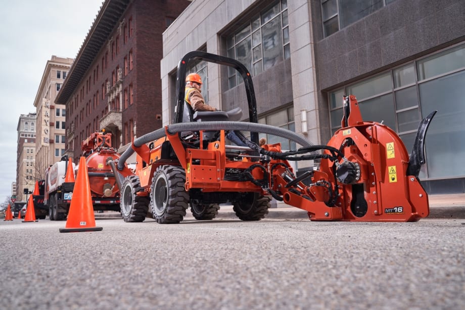 Ditch Witch Ride-On Trencher Maximizes Operator Experience