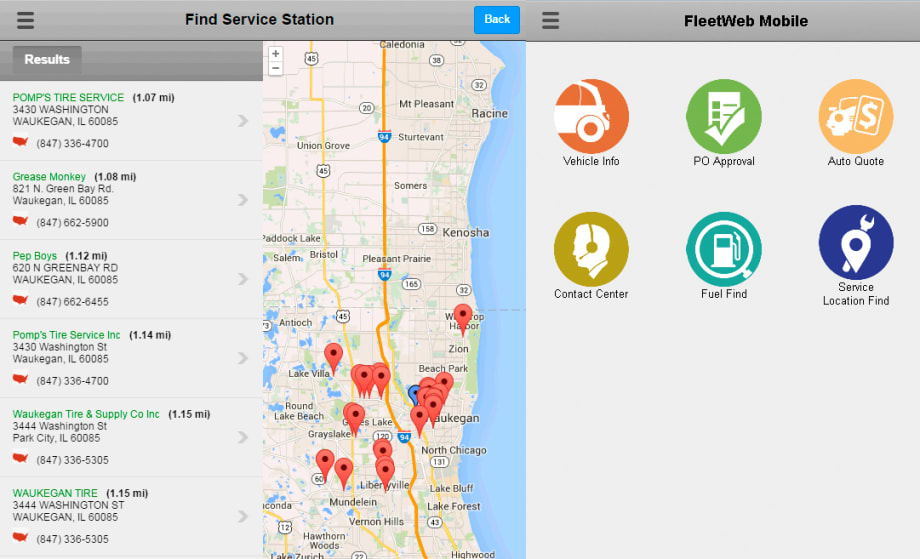 FleetWeb Mobile, DonlenDriver Mobile