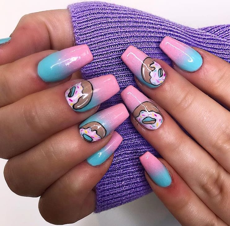 A Dozen Donut Nails for National Donut Day