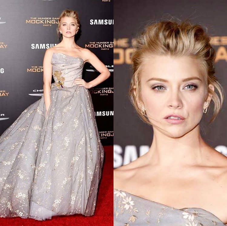 Natalie Dormer by Gianndrea on "The Hunger Games" Red Carpet