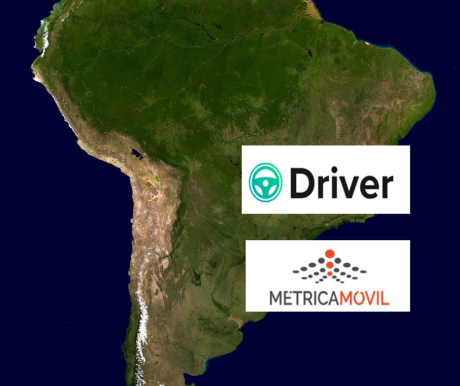 Driver Technologies & Métrica Móvil Partner in Latin American Market 