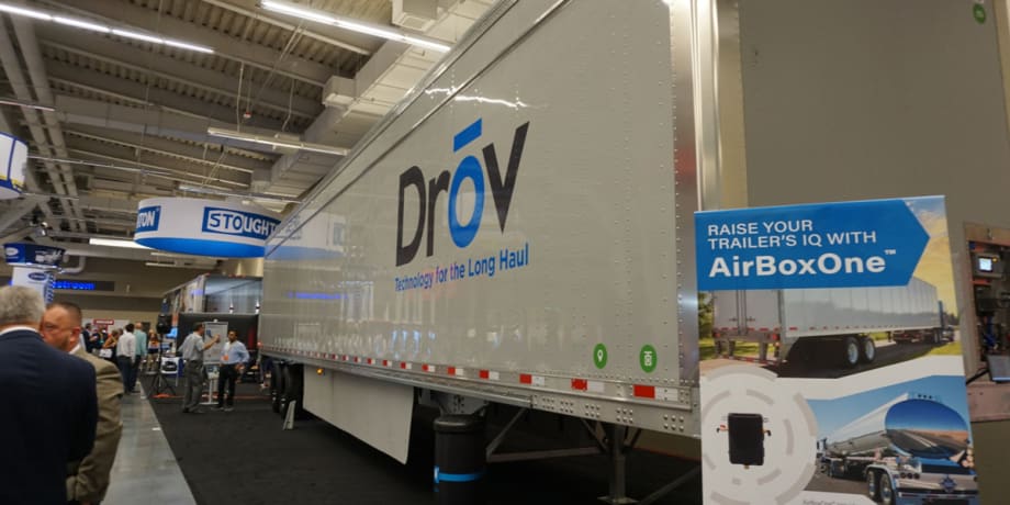 Drov Smart Trailer Platform Offered on Stoughton Trailers