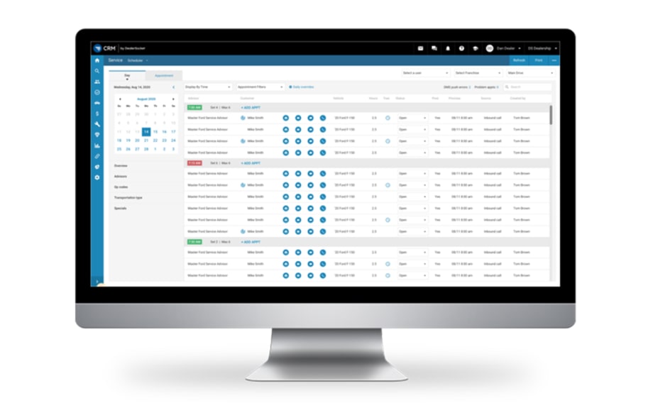 DealerSocket Launches All-New Service Scheduler for Dealership Sales and Service Departments