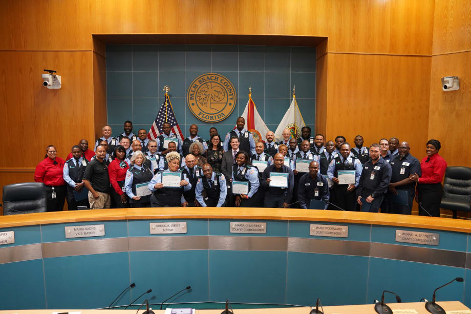 Palm Tran Holds Largest Bus Operator, Maintenance Technician Graduation Ceremony in Agency History