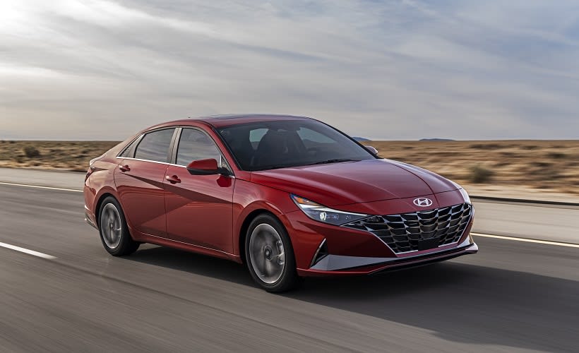 Hyundai's New 2021 Hybrid Elantra Offers EPA Combined 50 MPG