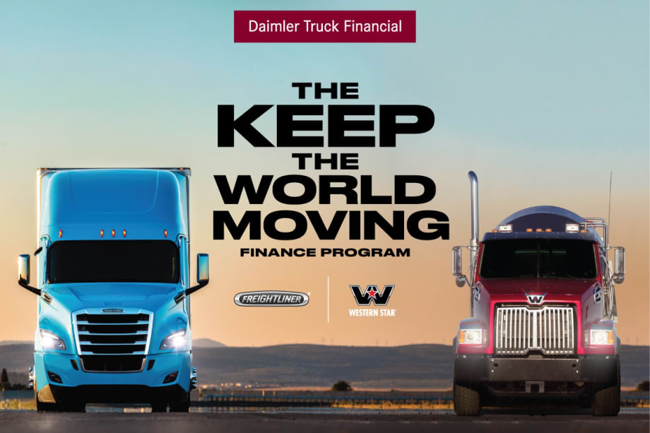 Daimler Truck Financial Finance Program to 'Keep the World Moving'