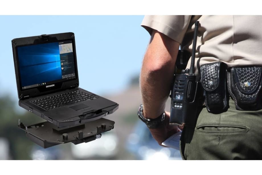 Durabook S14I Laptop with In-Vehicle Dock