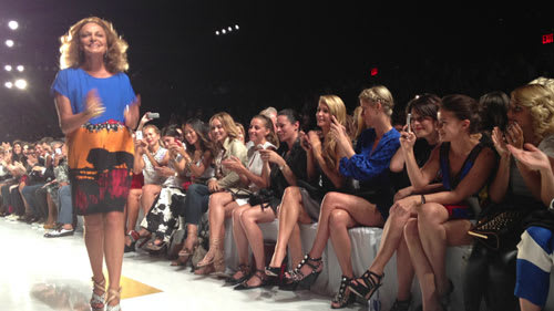 FASHION WEEK: Get the Look by Orlando Pita for Biosilk at DVF