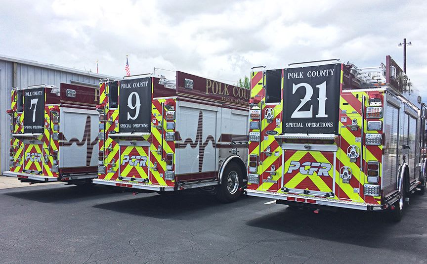 Florida Fire Rescue Adds 7 Pumpers