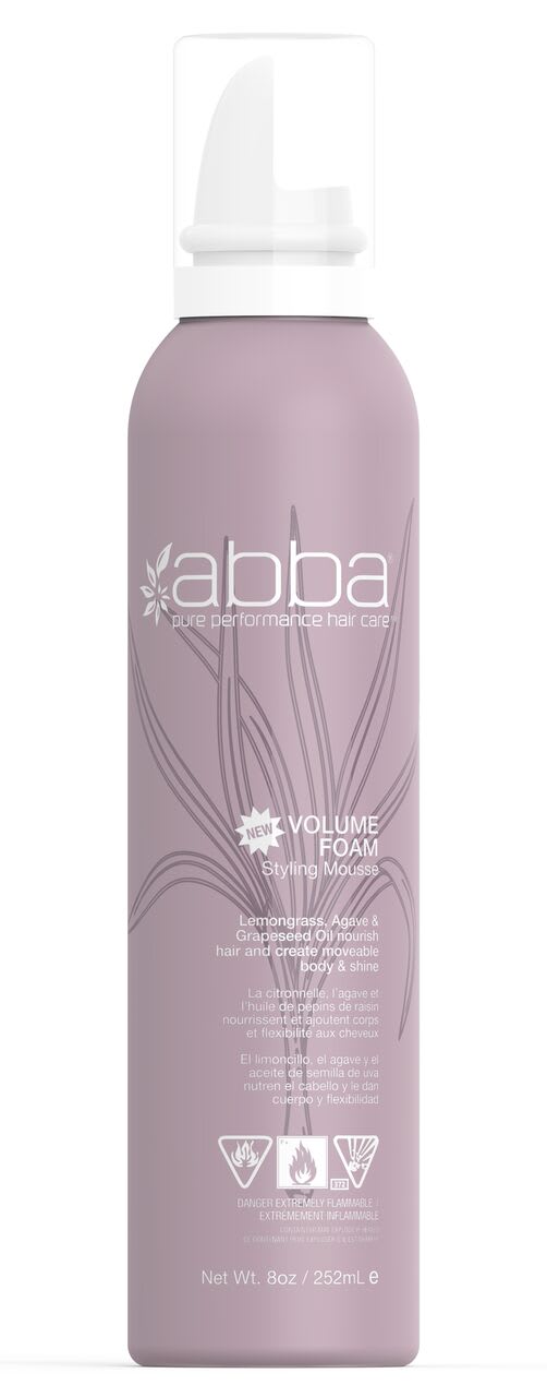 ABBA Releases New Volume Foam Styling Mousse