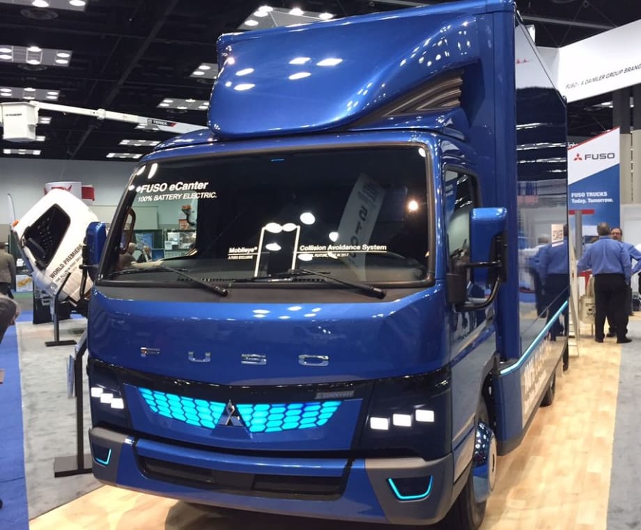 Mitsubishi Fuso Bringing Electric eCanter to U.S.