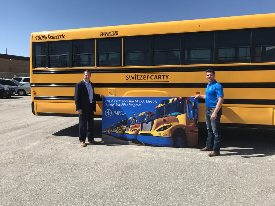 Lion Delivers 13 Electric School Buses for Ontario Pilot Project