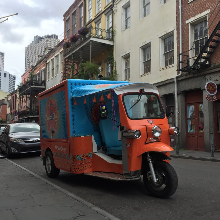 Electric rickshaw service corners Denver microtransit market