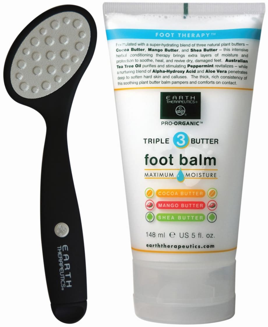 Pedicure File and Foot Balm