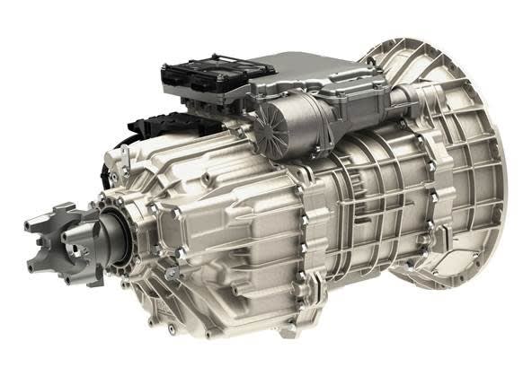 Eaton Cummins Endurant HD V automated transmission.