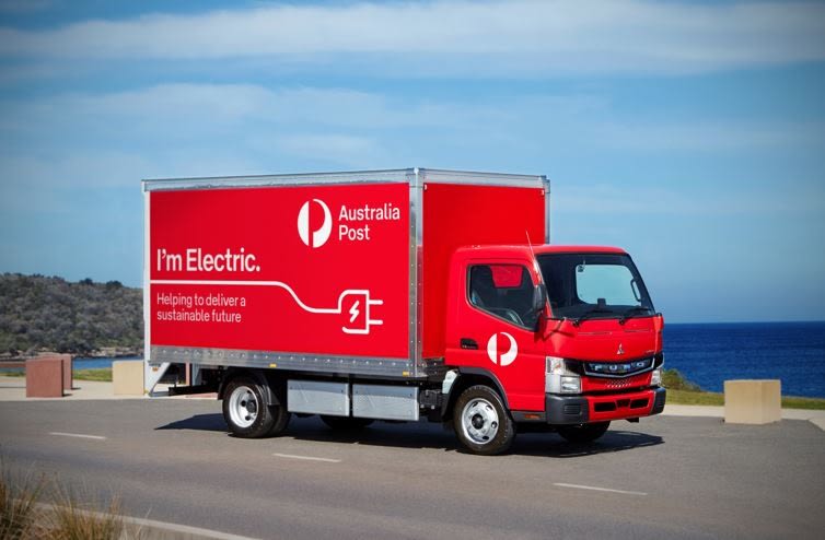 Mitsubishi Fuso to Deliver 20 eCanter Trucks to Australia Post