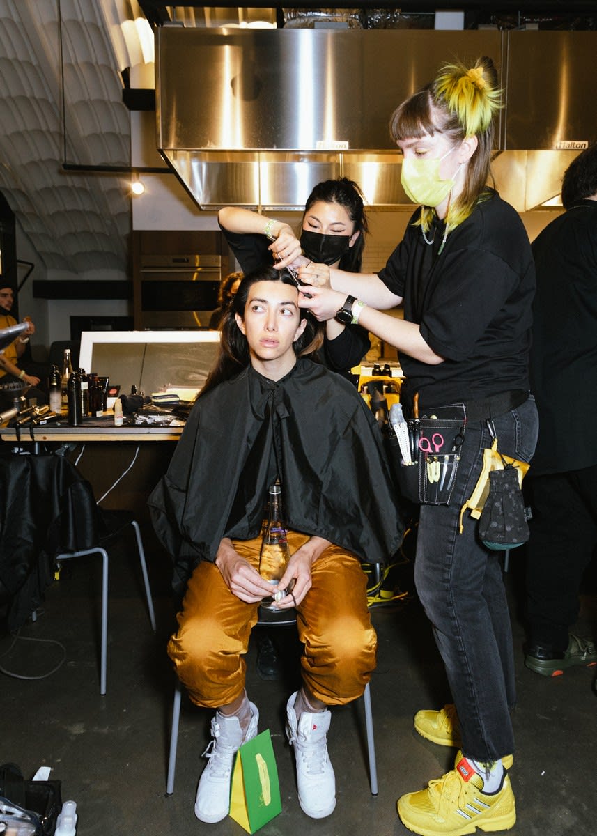 NYFW Hair: Oribe at Eckhaus Latta