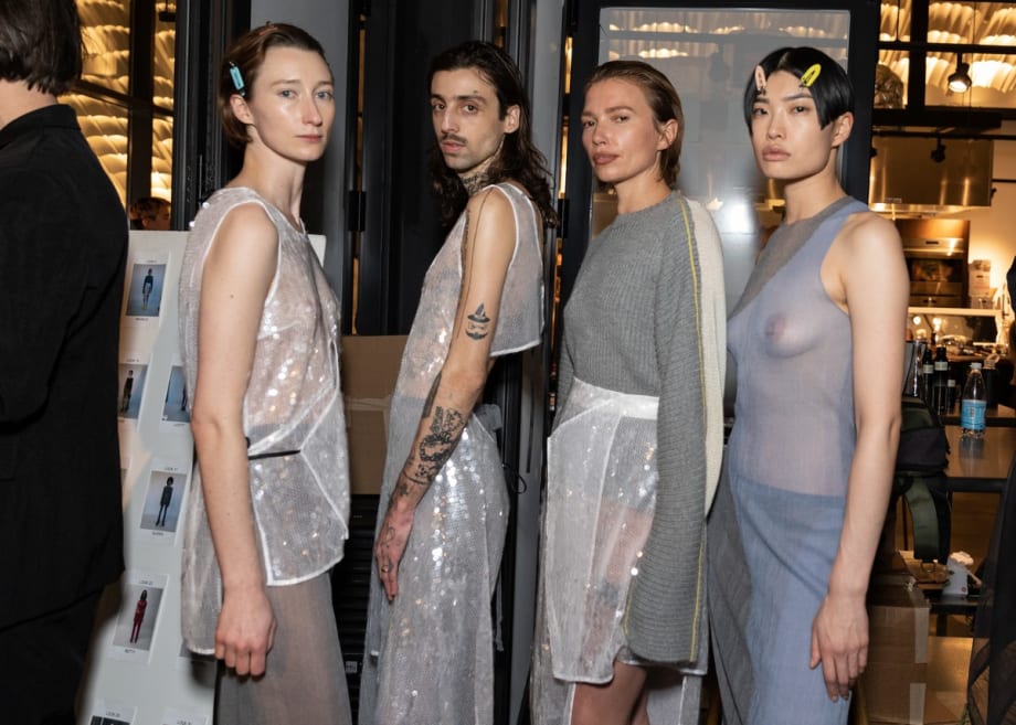 NYFW Hair: Oribe at Eckhaus Latta