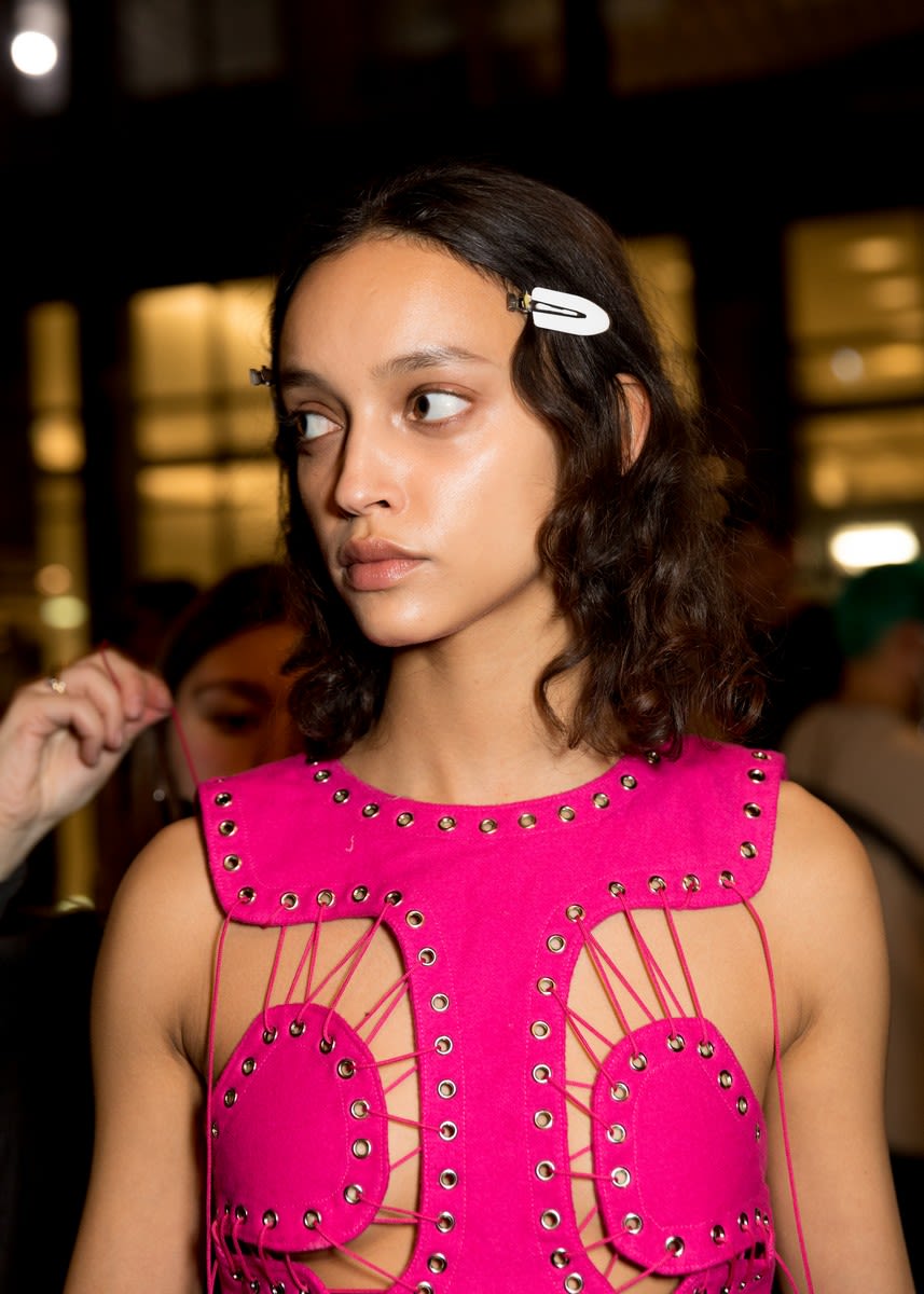 NYFW Hair: Oribe at Eckhaus Latta