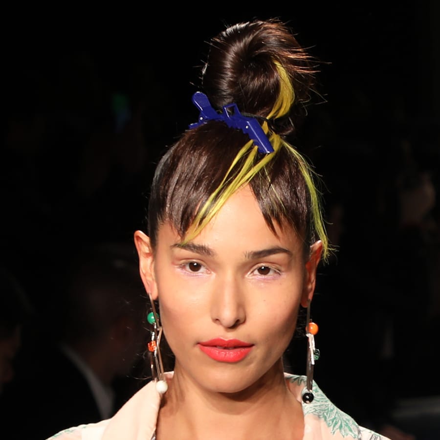 NYFW: Ecru New York Takes the Top Knot to the Next Level with Fringe