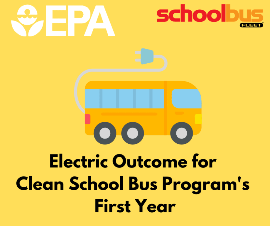 Electric Outcome for Clean School Bus Program's First Year