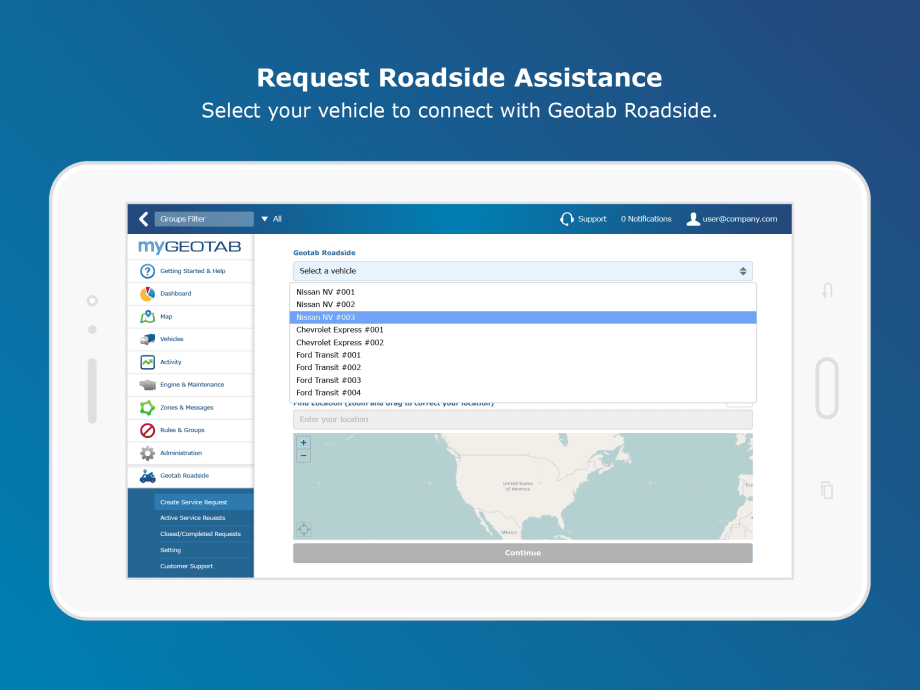 Geotab Launches Roadside Service Solution