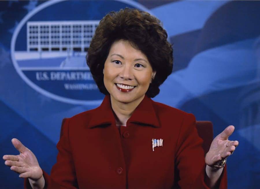 Chao Seen as Shoo-in for DOT Chief