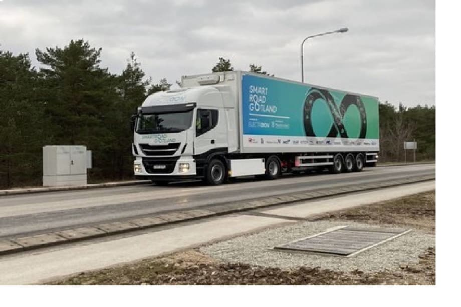 ElectReon Wirelessly Charges Long-Haul Electric Truck On A Public Road