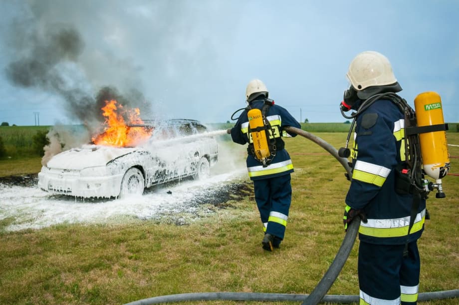 Electric Vehicles Least Likely to Go Up in Smoke