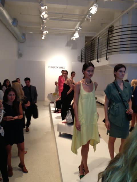 FASHION WEEK: Low LOW Ponytails at Elizabeth and James
