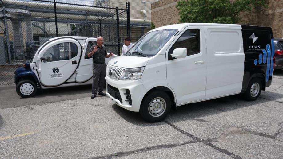 University Begins Pilot of ELMS All-Electric Urban Delivery Van