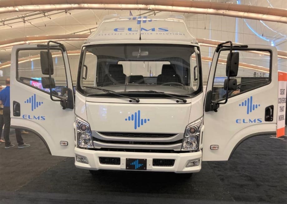 ELMS Reveals Medium-Duty, All-Electric Urban Utility Vehicle